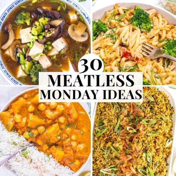 Easy dinners for Meatless Mondays