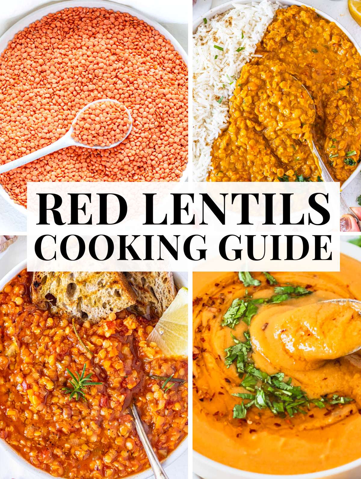 How to cook red lentils