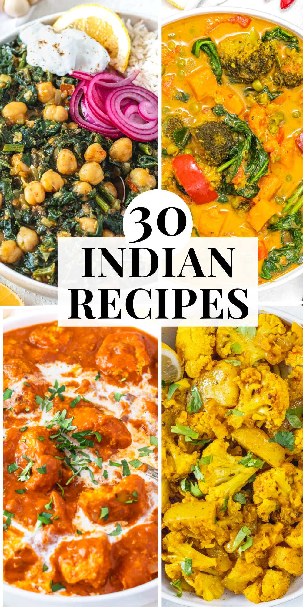 30 Tasty Indian Vegetarian Recipes for Home Cooks