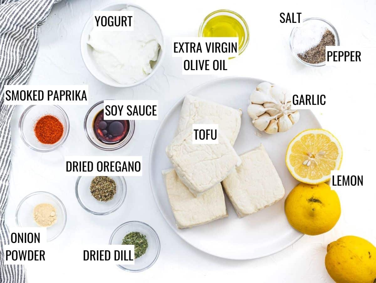 marinated tofu ingredients