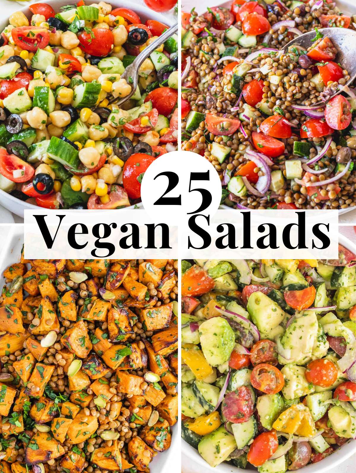 25 easy vegan salad recipes