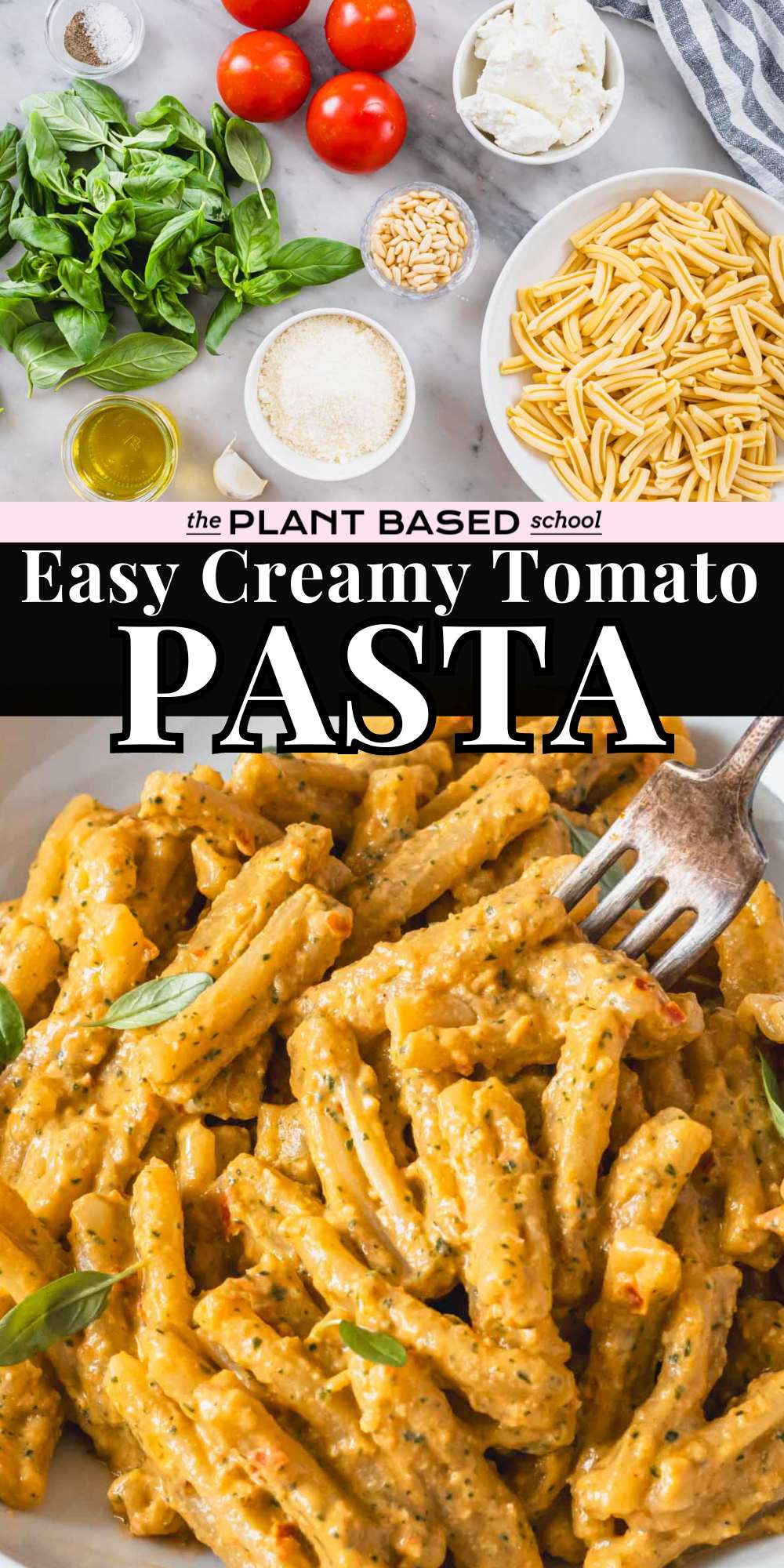 Delicious Creamy Tomato Pasta in 15 Minutes