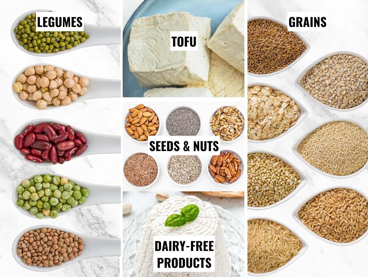 Vegan protein sources for salads