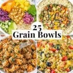 Easy and healthy grain bowl recipes