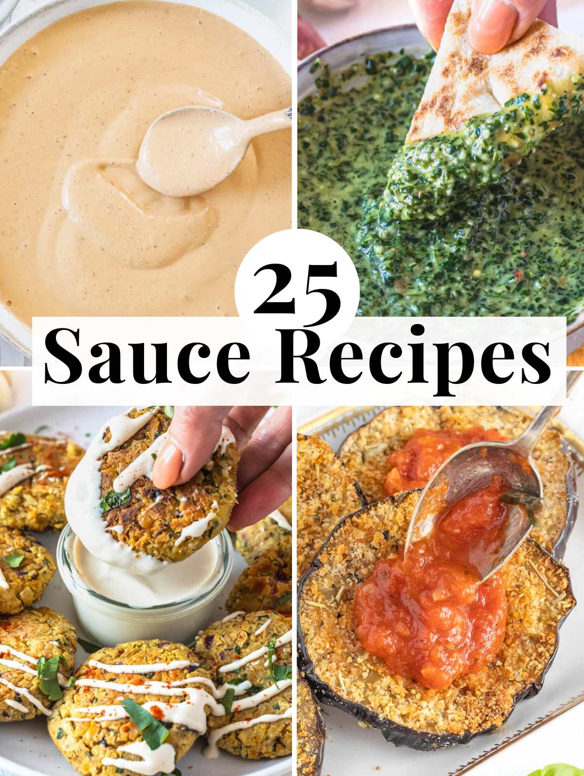 Easy sauce recipes for salads, protein, and pasta