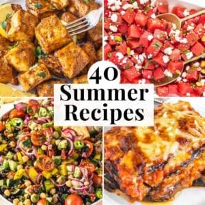 Easy vegetarian summer recipes