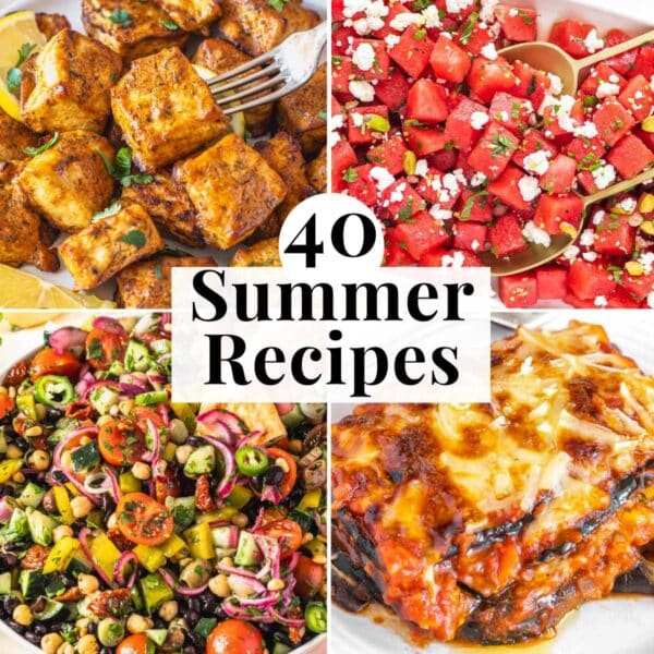 Easy vegetarian summer recipes