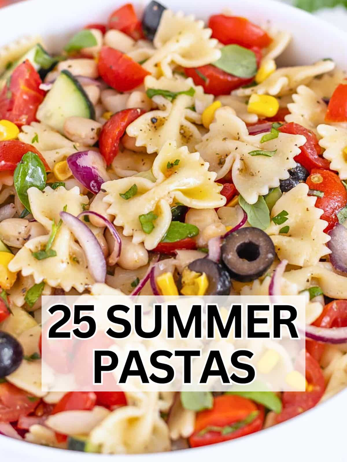 Summer pasta recipes.