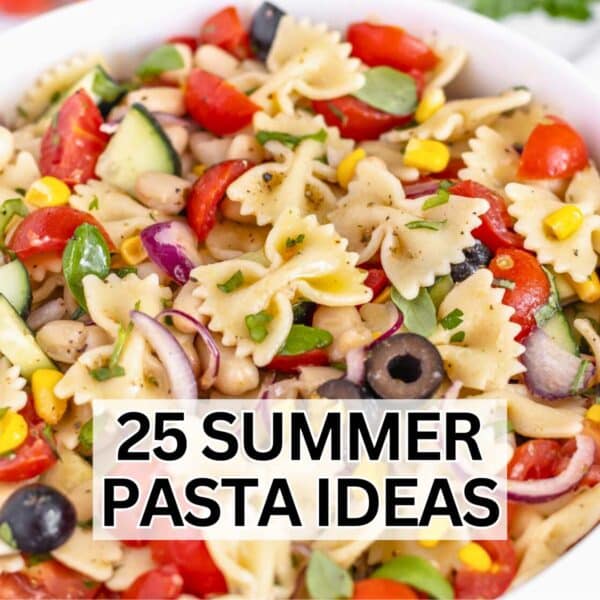 Summer pasta salad recipes.