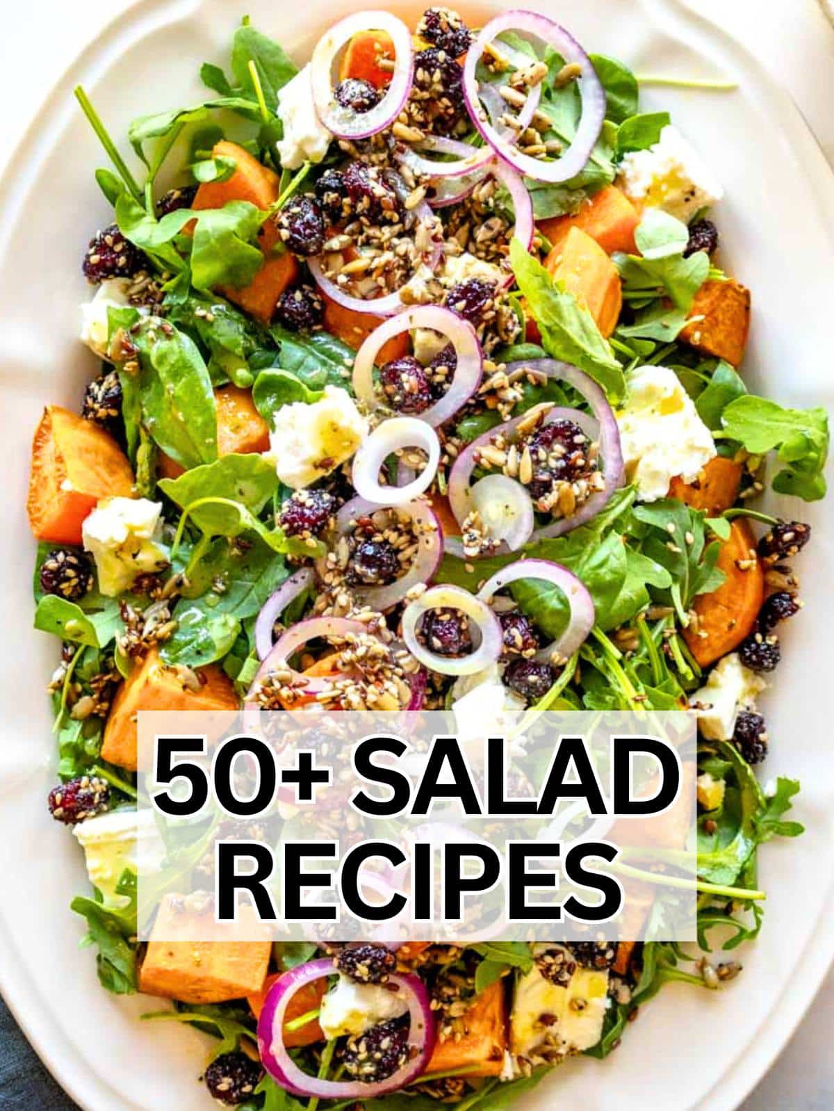 Easy salad recipes.