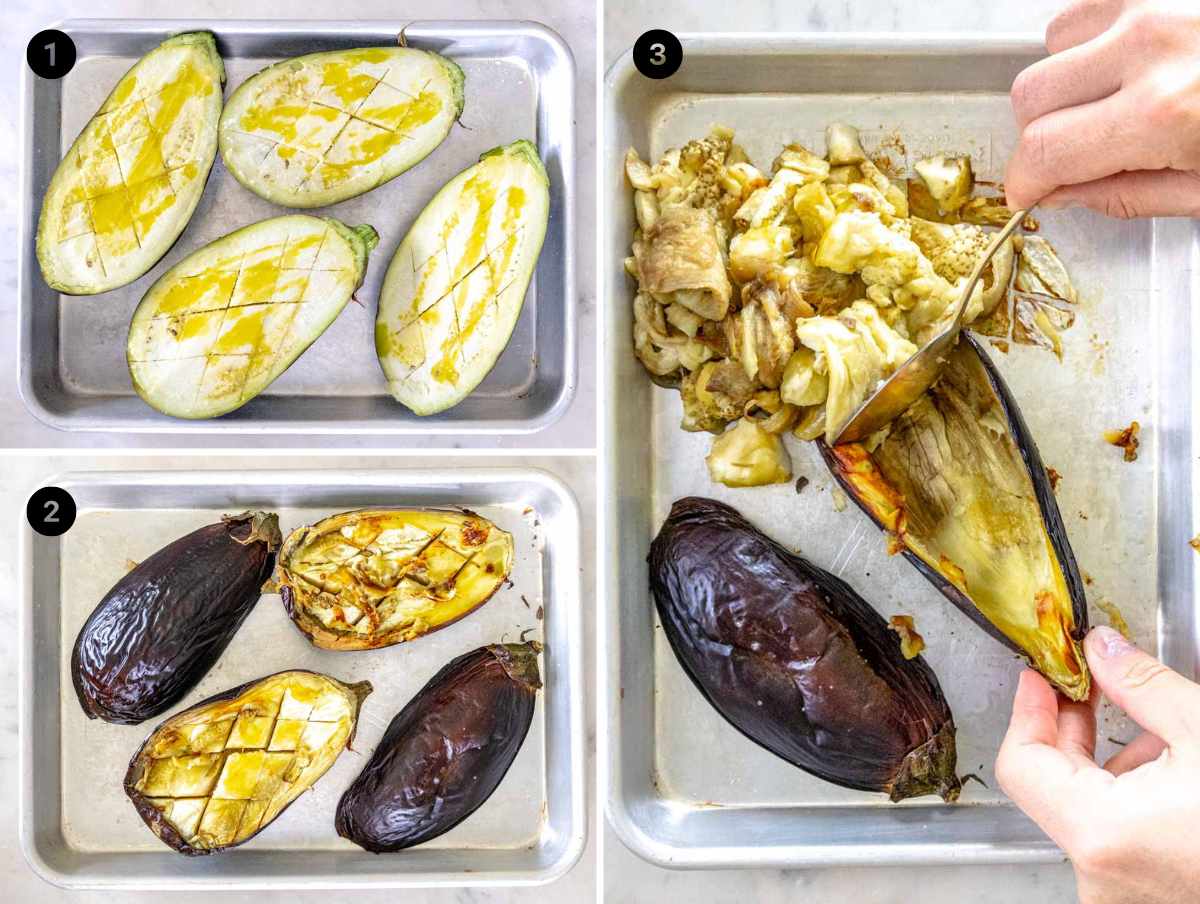 how to cook the eggplant in the oven