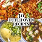 Easy Dutch Oven recipes with healthy dinner ideas