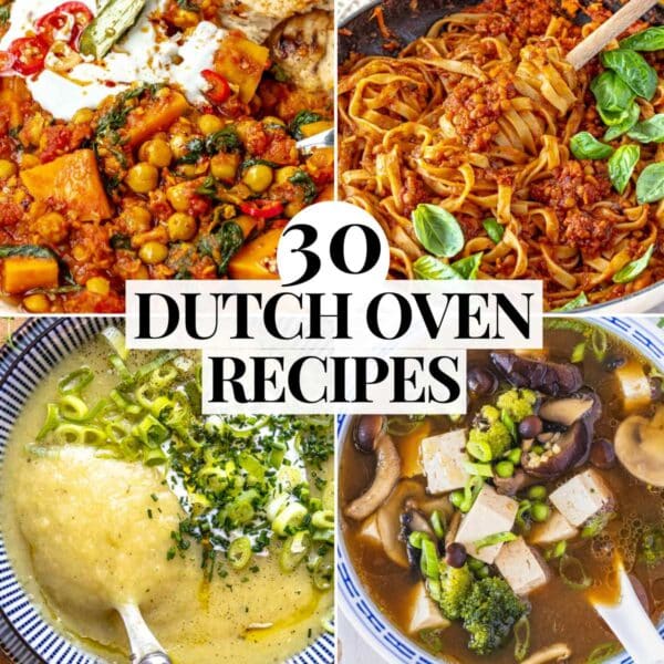 Easy Dutch Oven recipes with healthy dinner ideas