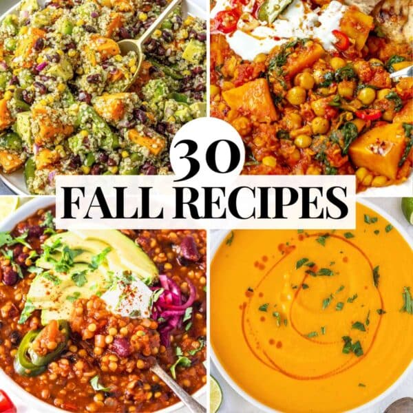 Fall recipes with healthy soups and salads