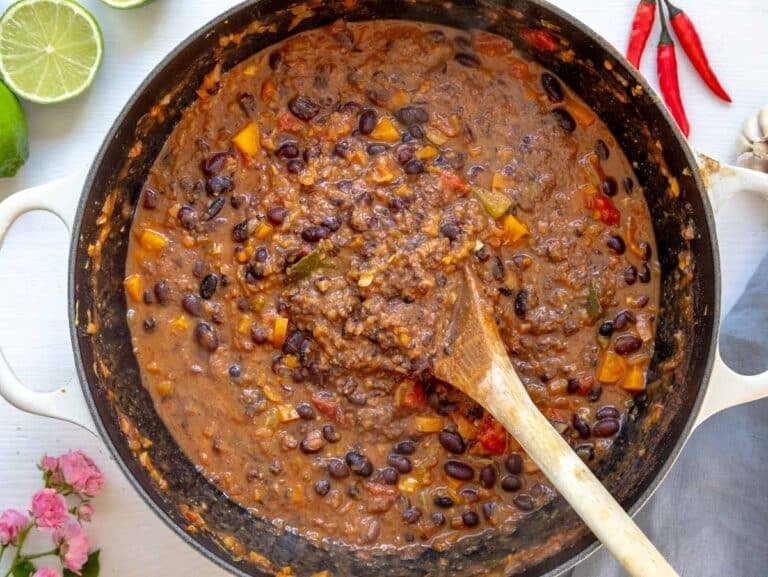 creamy black bean soup