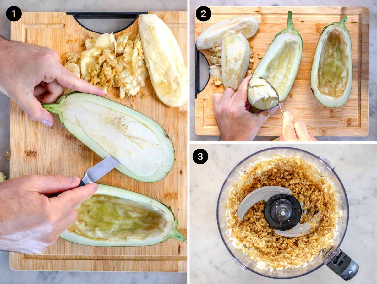 how to make eggplant boats