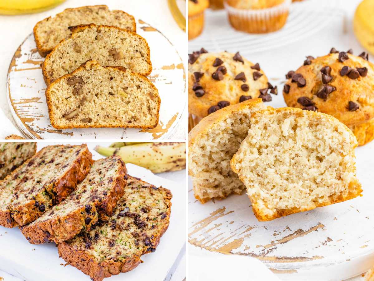 banana bread variations