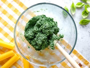 spinach and ricotta filling