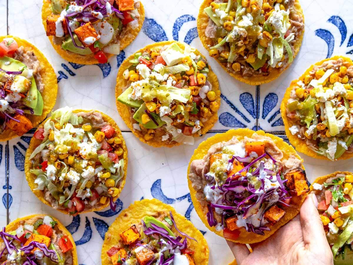 how to make a tostada