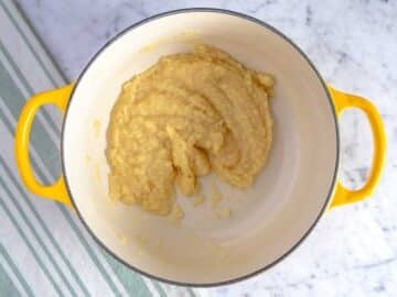 flour and butter mixture or white roux