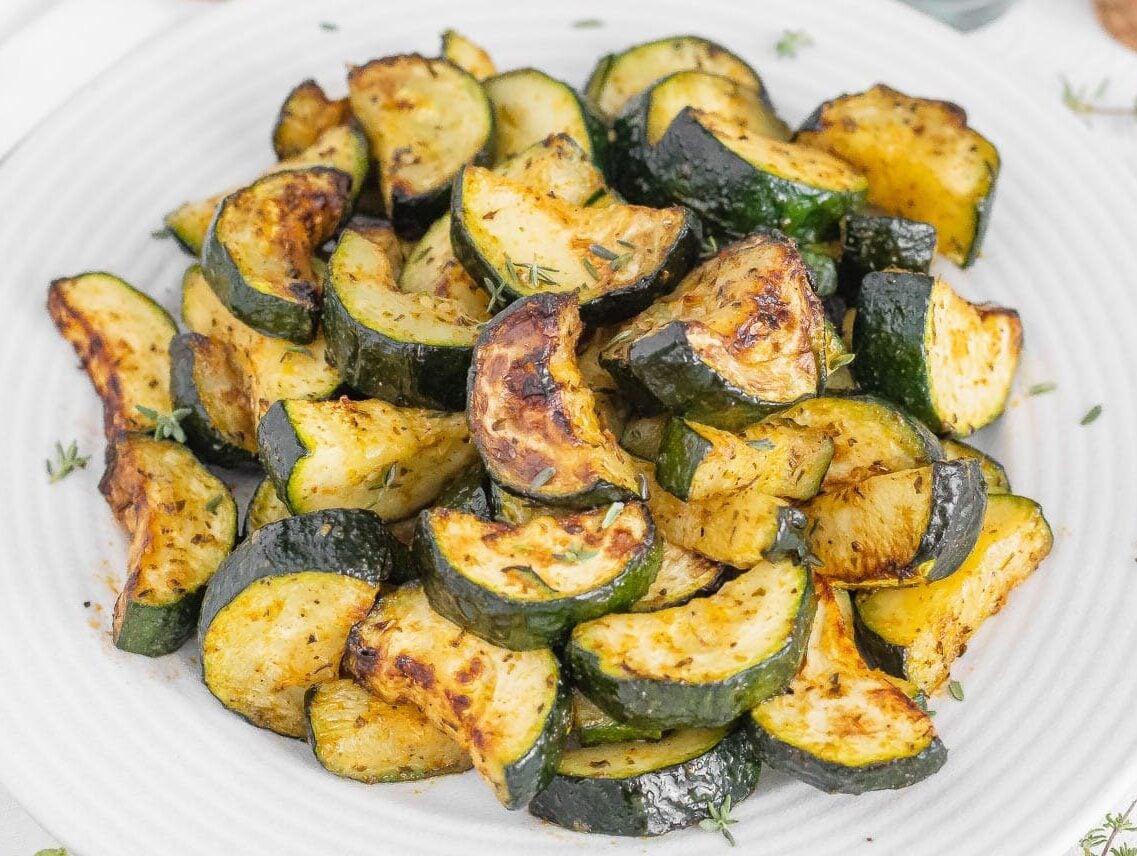 air fried zucchini