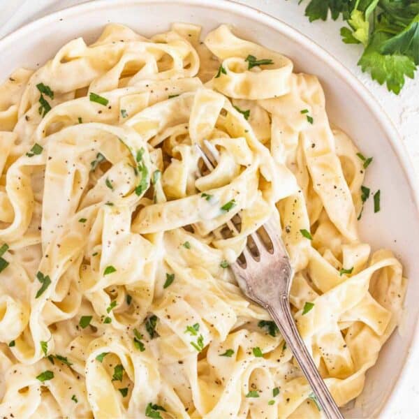 Cauliflower Alfredo Sauce without Heavy Cream.