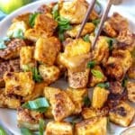 Fried tofu recipe.