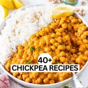Recipes with chickpeas.