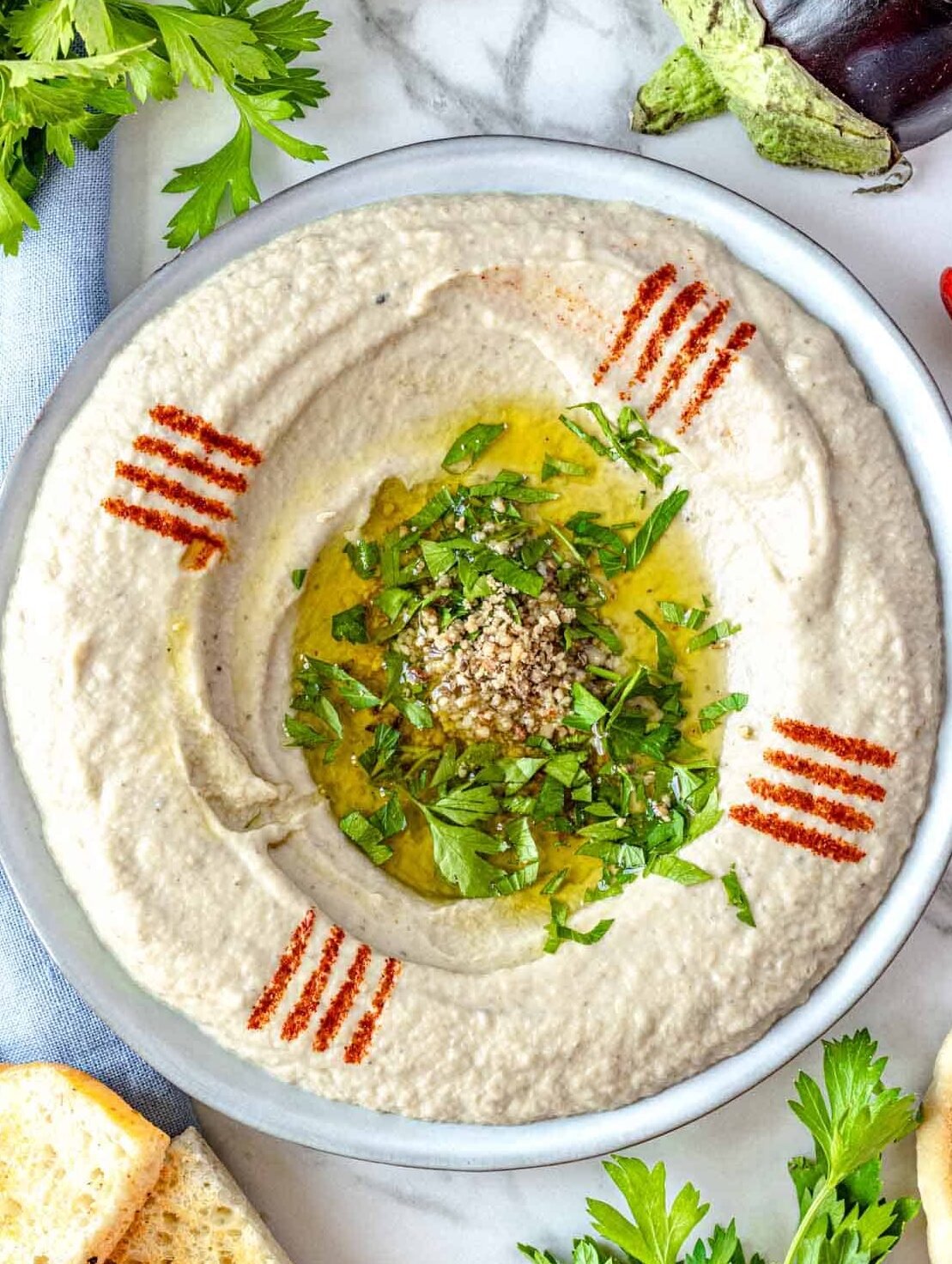 Baba ganoush recipe.