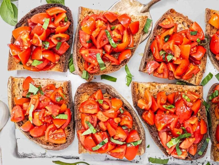 Bruschetta recipe.