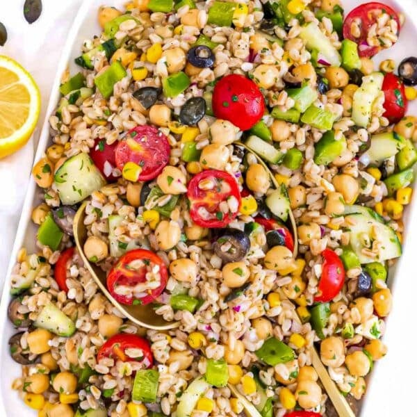 Farro salad.