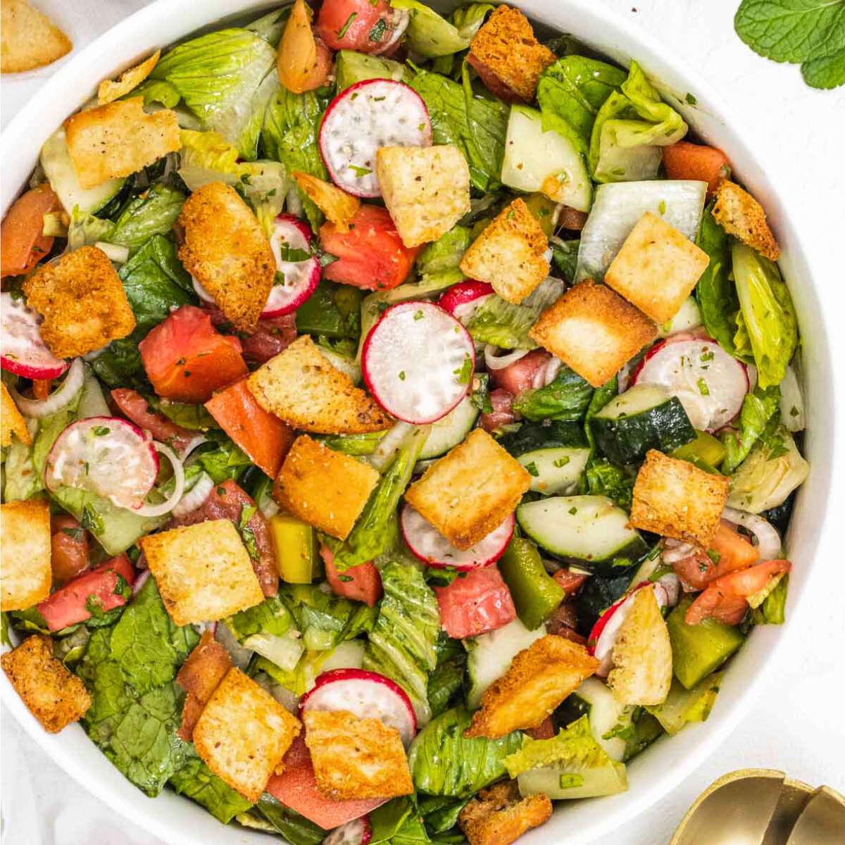 Fattoush recipe.