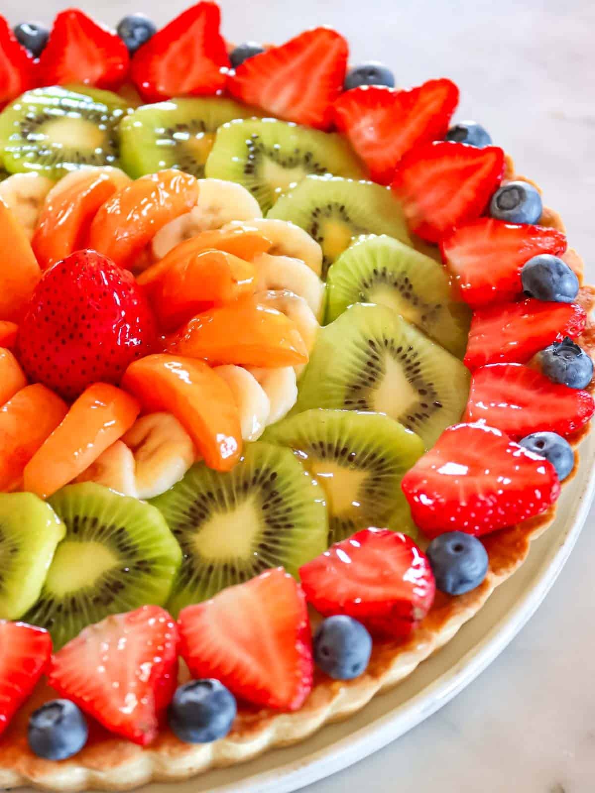 Fruit tart.