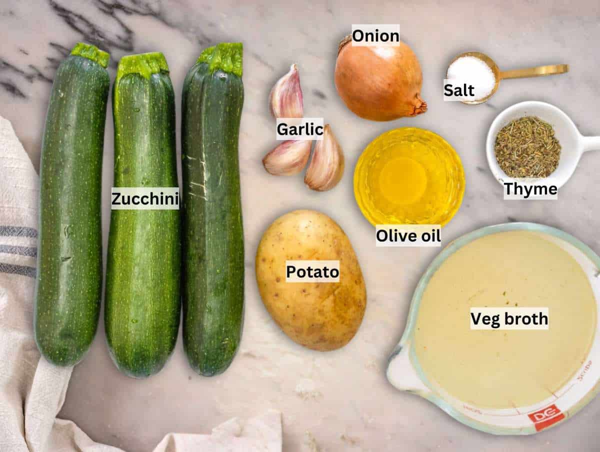 Ingredient's picture for Zucchini soup