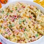 Macaroni salad recipe.