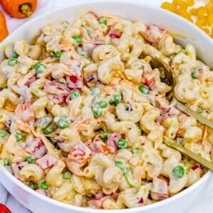 Macaroni salad recipe.