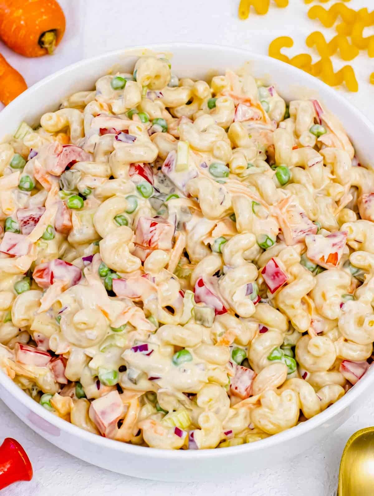 Macaroni salad.