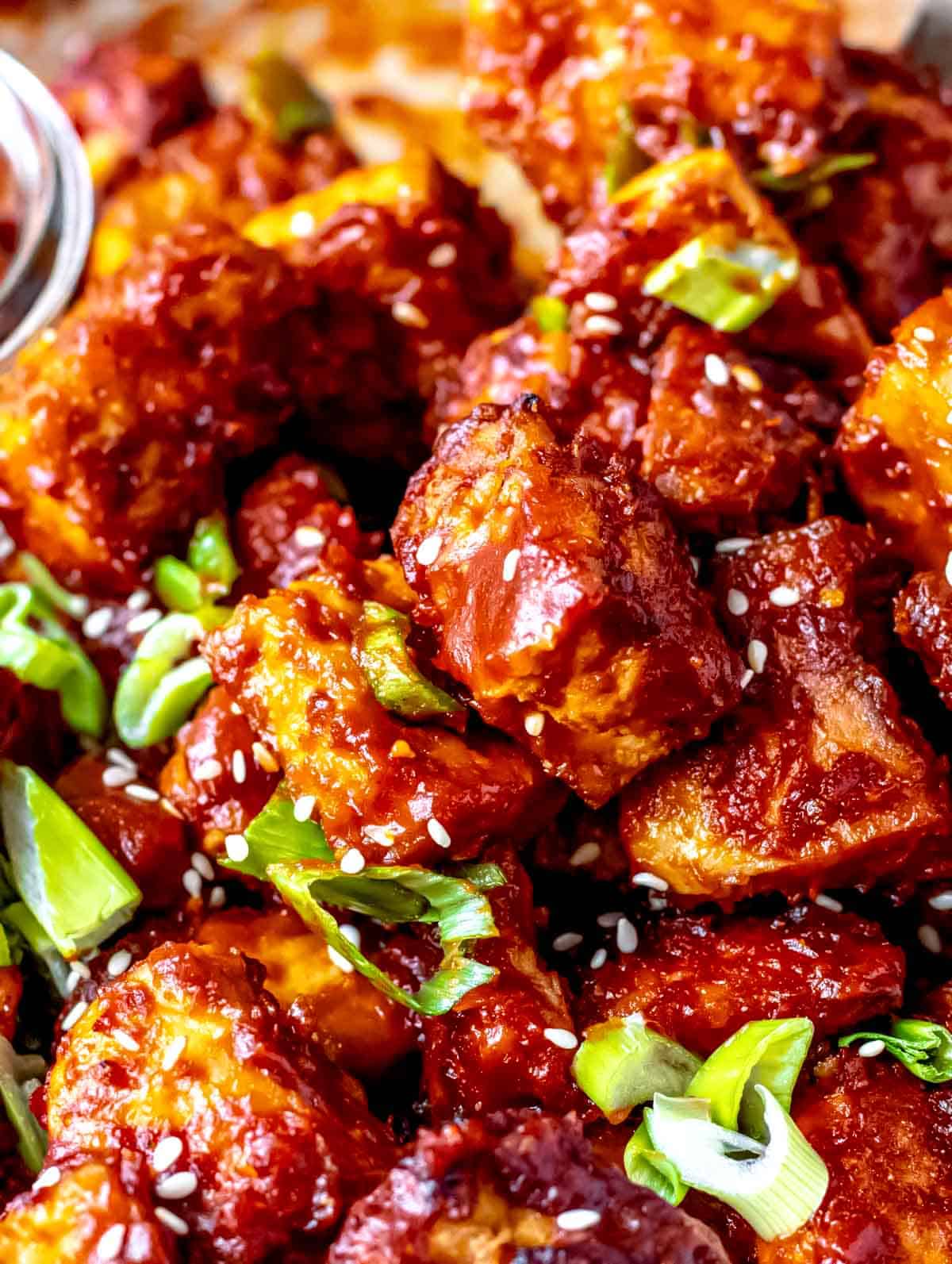 BBQ Tofu.