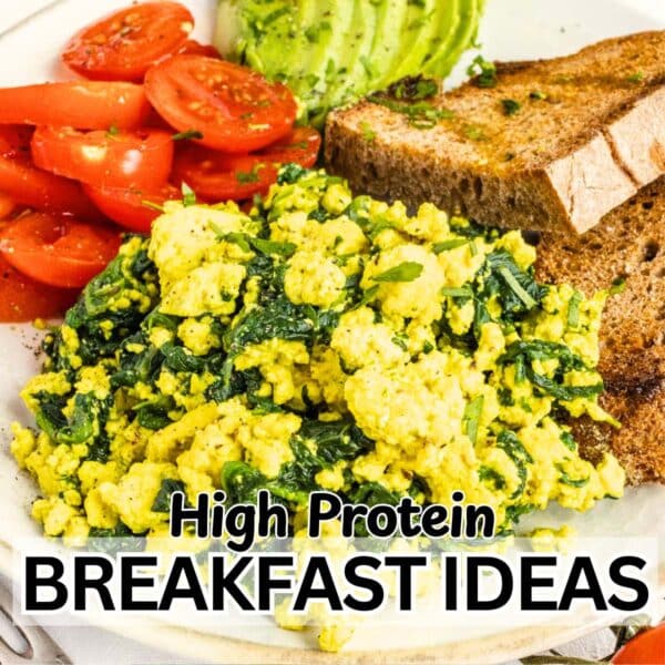 High protein breakfast ideas that are vegan.
