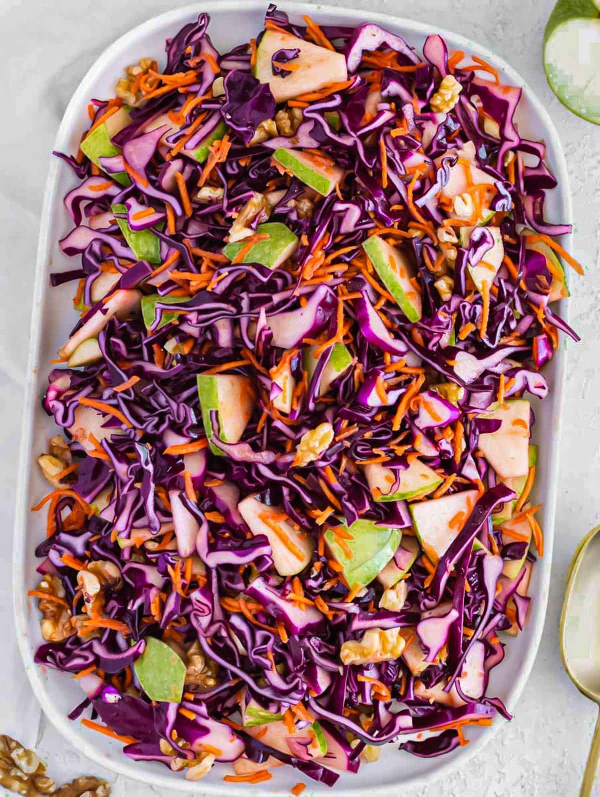 Healthy coleslaw.
