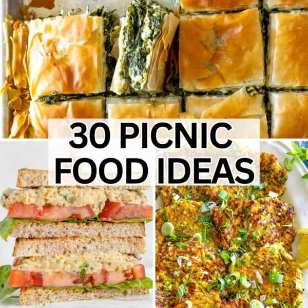 Picnic food for summer days.