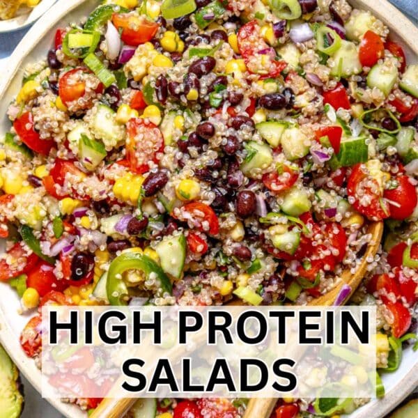 High protein salad ideas.