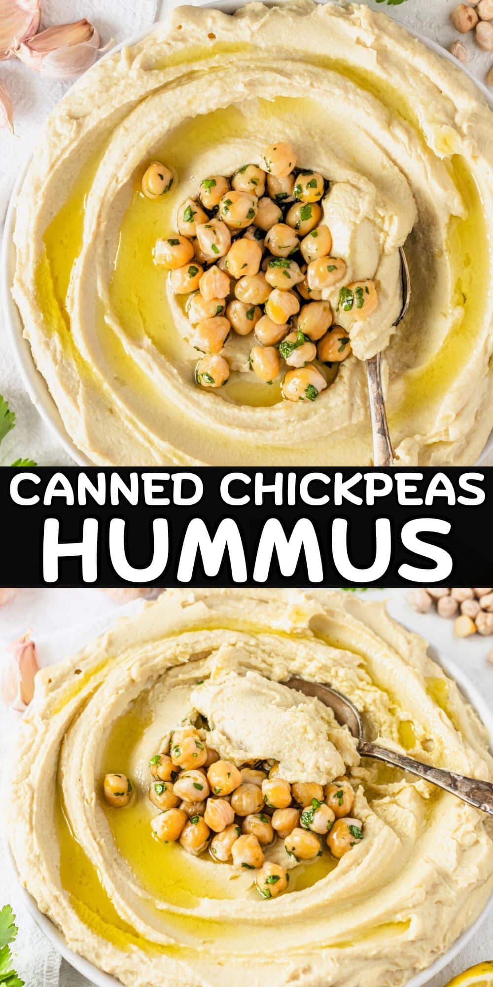 Creamy Hummus from Canned Chickpeas (Ready in 5 Minutes) - The Plant ...