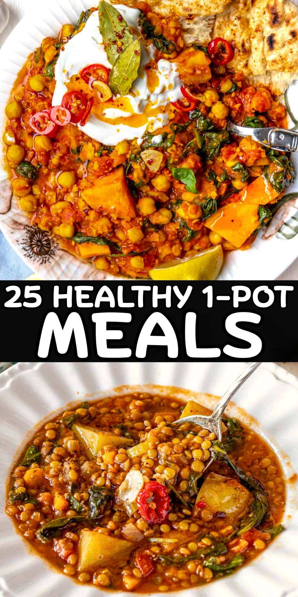 Healthy one pot meals to try.