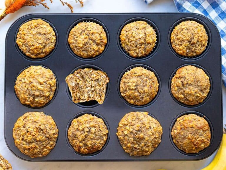 Step 4 Muffins cooling in a pan before transferring them to cooling rack.