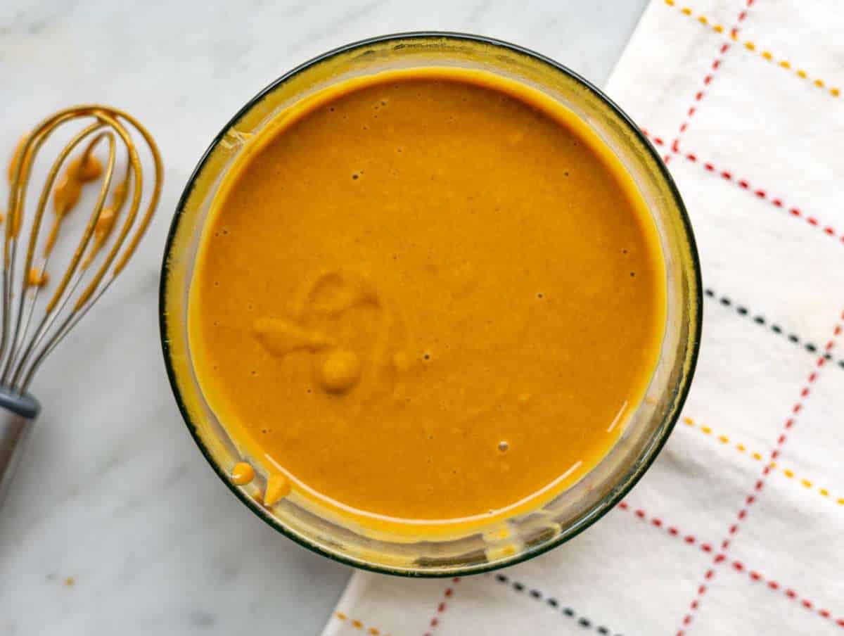 Step 2 Creamy peanut sauce in a small bowl.