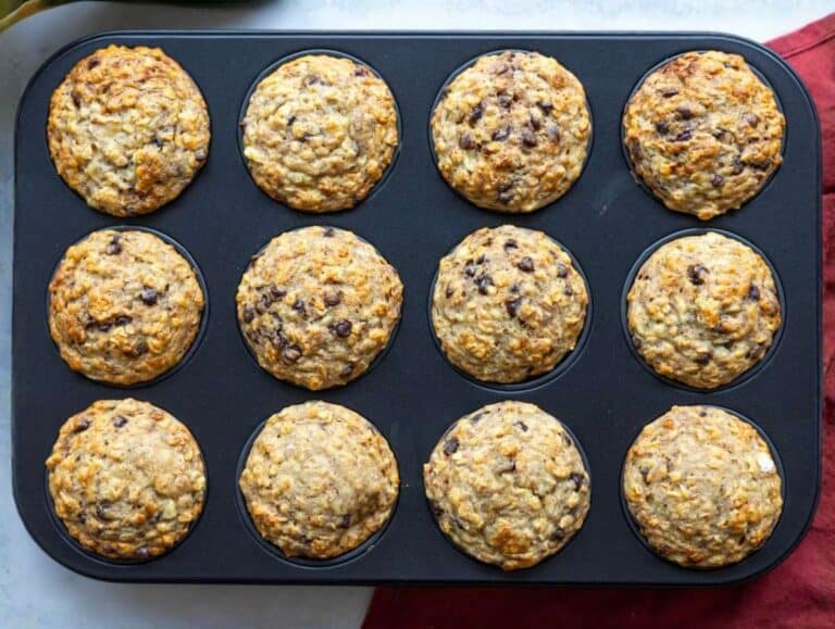 Step 5 Golden muffins baked and cooling in the pan.