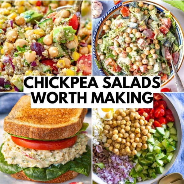 easy chickpea salads that are worth making.