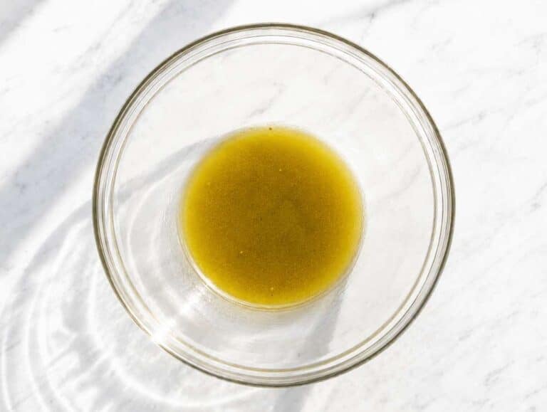Step 1 Lime dressing whisked together with olive oil, honey, and cumin.