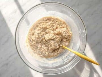 Step 2 Overnight oats mixture the day after.